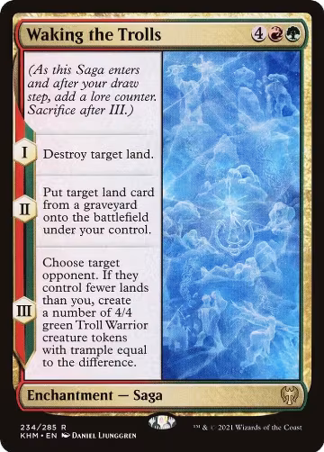 Waking the Trolls (234), Kaldheim — Magic card price