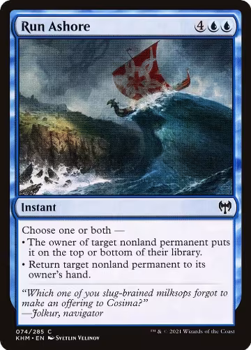 Run Ashore (74), Kaldheim — Magic card price