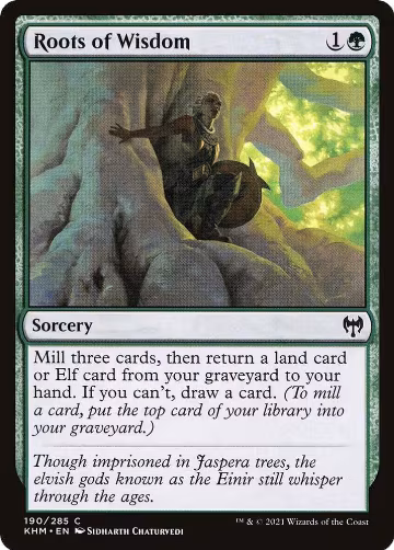 Roots of Wisdom (190), Kaldheim — Magic card price