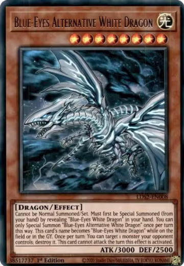 Blue-Eyes Alternative White Dragon (LDS2-EN008), Legendary Duelists: Season 2 — Yu-Gi-Oh! card price
