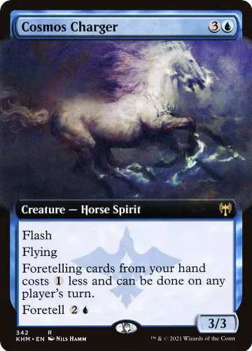 Cosmos Charger (Extended Art) (342), Kaldheim — Magic card price