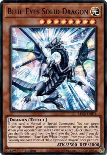 Blue-Eyes Solid Dragon (LDS2-EN014), Legendary Duelists: Season 2 — Yu-Gi-Oh! card price