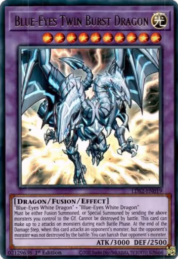 Blue-Eyes Twin Burst Dragon (LDS2-EN019), Legendary Duelists: Season 2 — Yu-Gi-Oh! card price