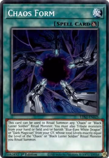 Chaos Form (LDS2-EN025), Legendary Duelists: Season 2 — Yu-Gi-Oh! card price