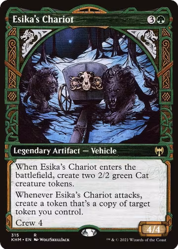 Esika's Chariot (Showcase) (315), Kaldheim — Magic card price