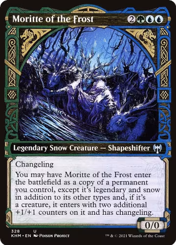 Moritte of the Frost (Showcase) (328), Kaldheim — Magic card price
