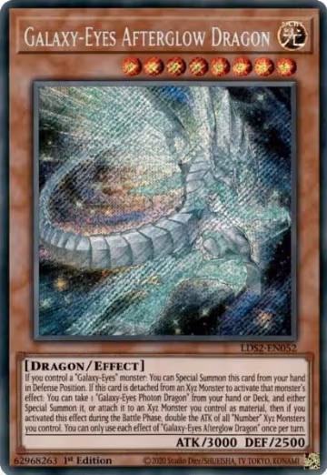 Galaxy-Eyes Afterglow Dragon (LDS2-EN052), Legendary Duelists: Season 2 — Yu-Gi-Oh! card price