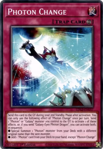 Photon Change (LDS2-EN057), Legendary Duelists: Season 2 — Yu-Gi-Oh! card price