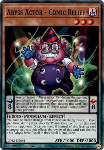 Abyss Actor - Comic Relief (LDS2-EN061), Legendary Duelists: Season 2 — Yu-Gi-Oh! card price