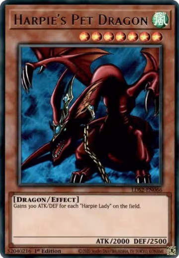 Harpie's Pet Dragon (LDS2-EN066), Legendary Duelists: Season 2 — Yu-Gi-Oh! card price