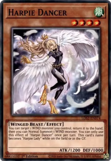 Harpie Dancer (LDS2-EN074), Legendary Duelists: Season 2 — Yu-Gi-Oh! card price