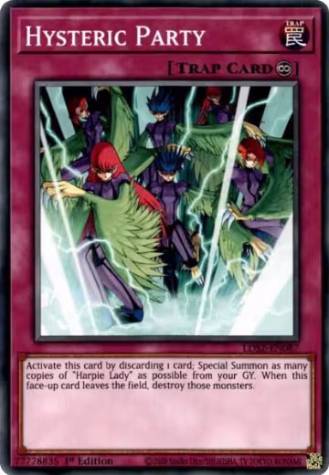 Hysteric Party (LDS2-EN087), Legendary Duelists: Season 2 — Yu-Gi-Oh! card price
