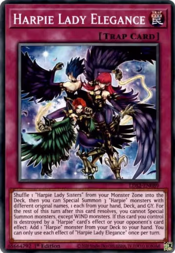 Harpie Lady Elegance (LDS2-EN089), Legendary Duelists: Season 2 — Yu-Gi-Oh! card price