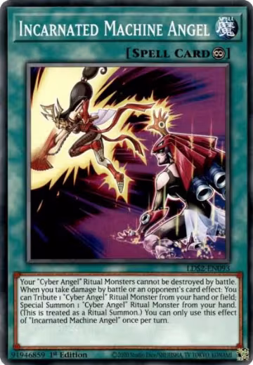 Incarnated Machine Angel (LDS2-EN093), Legendary Duelists: Season 2 — Yu-Gi-Oh! card price