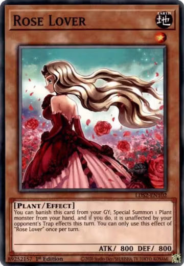 Rose Lover (LDS2-EN102), Legendary Duelists: Season 2 — Yu-Gi-Oh! card price