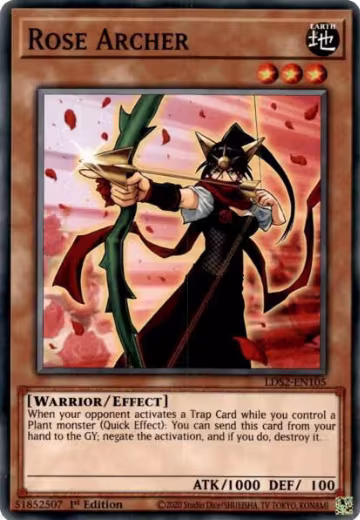 Rose Archer (LDS2-EN105), Legendary Duelists: Season 2 — Yu-Gi-Oh! card price