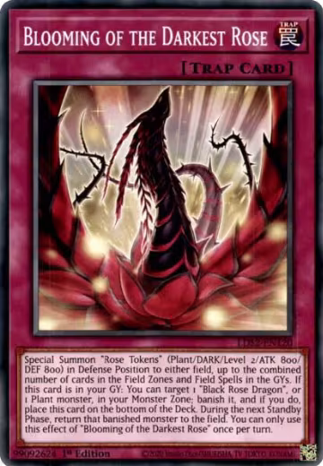 Blooming of the Darkest Rose (LDS2-EN120), Legendary Duelists: Season 2 — Yu-Gi-Oh! card price