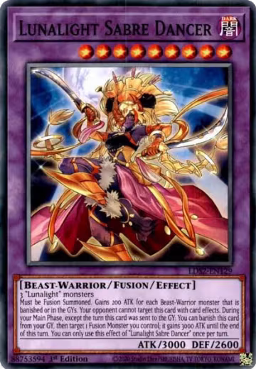 Lunalight Sabre Dancer (LDS2-EN129), Legendary Duelists: Season 2 — Yu-Gi-Oh! card price