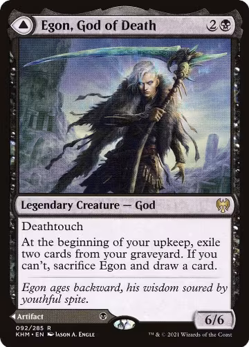 Egon, God of Death (92), Kaldheim — Magic card price