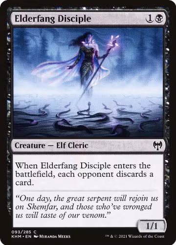 Elderfang Disciple (93), Kaldheim — Magic card price