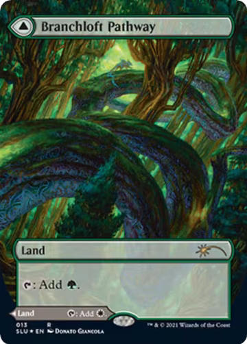 Branchloft Pathway (Borderless) (13), Secret Lair Series — Magic card price
