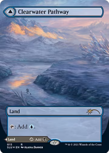 Clearwater Pathway (Borderless) (15), Secret Lair Series — Magic card price