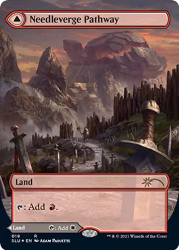 Needleverge Pathway (Borderless) (19), Secret Lair Series — Magic card price