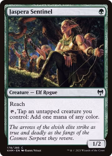 Jaspera Sentinel (178), Kaldheim — Magic card price