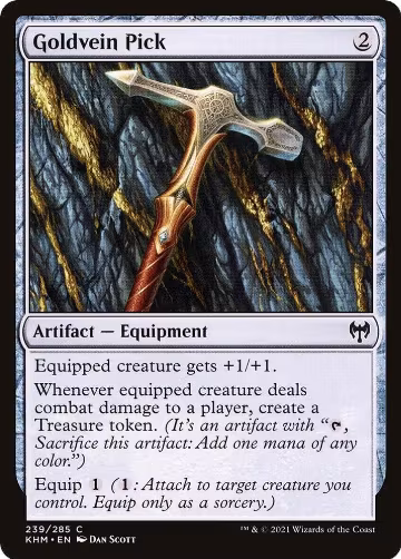 Goldvein Pick (239), Kaldheim — Magic card price