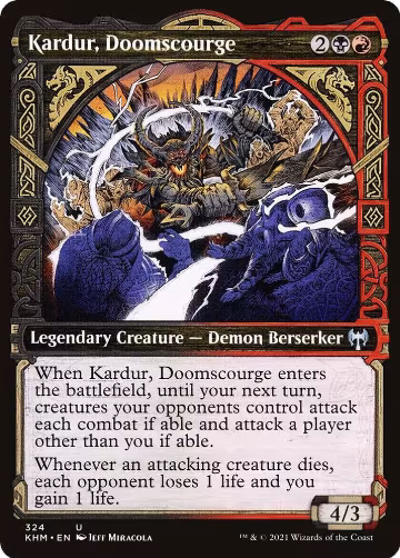 Kardur, Doomscourge (Showcase) (324), Kaldheim — Magic card price