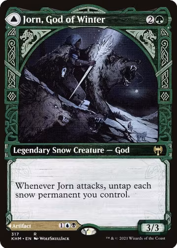Jorn, God of Winter (Showcase) (317), Kaldheim — Magic card price