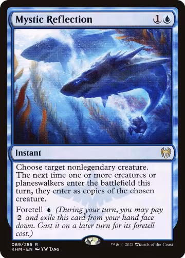 Mystic Reflection (69), Kaldheim — Magic card price