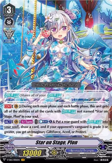 Star on Stage, Plon (V-EB15/002EN), V-EB15: Twinkle Melody — Vanguard card price
