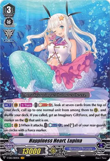 Happiness Heart, Lupina (V-EB15/003EN), V-EB15: Twinkle Melody — Vanguard card price