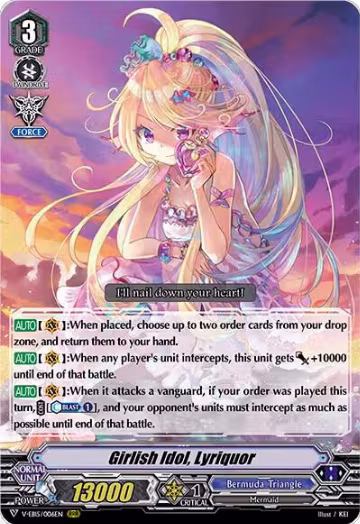 Girlish Idol, Lyriquor (V-EB15/006EN), V-EB15: Twinkle Melody — Vanguard card price
