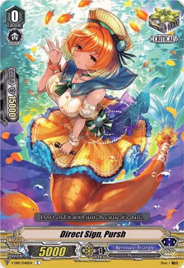 Direct Sign, Pursh (V-EB15/046EN), V-EB15: Twinkle Melody — Vanguard card price