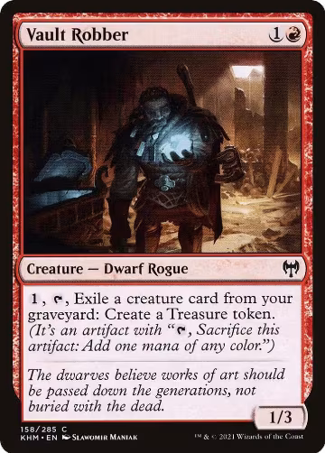 Vault Robber (158), Kaldheim — Magic card price