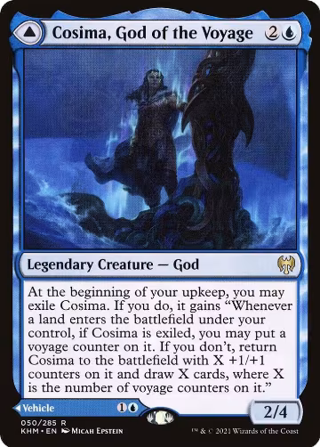 Cosima, God of the Voyage (50), Kaldheim — Magic card price