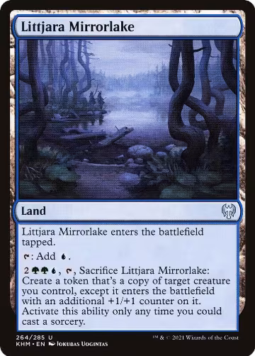 Littjara Mirrorlake (264), Kaldheim — Magic card price