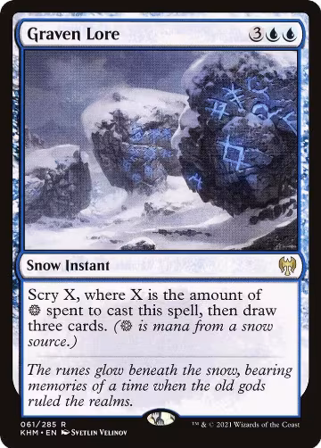 Graven Lore (61), Kaldheim — Magic card price