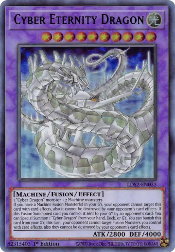 Cyber Eternity Dragon (Green) (LDS2-EN033), Legendary Duelists: Season 2 — Yu-Gi-Oh! card price