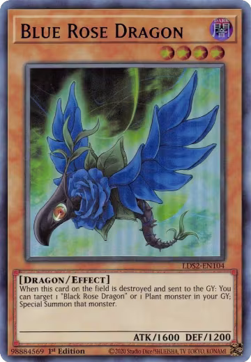 Blue Rose Dragon (Purple) (LDS2-EN104), Legendary Duelists: Season 2 — Yu-Gi-Oh! card price
