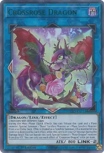 Crossrose Dragon (Green) (LDS2-EN114), Legendary Duelists: Season 2 — Yu-Gi-Oh! card price