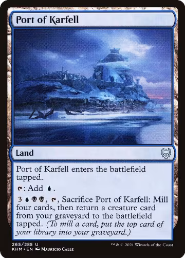 Port of Karfell (265), Kaldheim — Magic card price