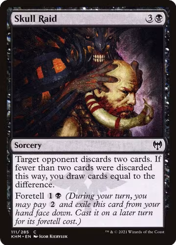 Skull Raid (111), Kaldheim — Magic card price
