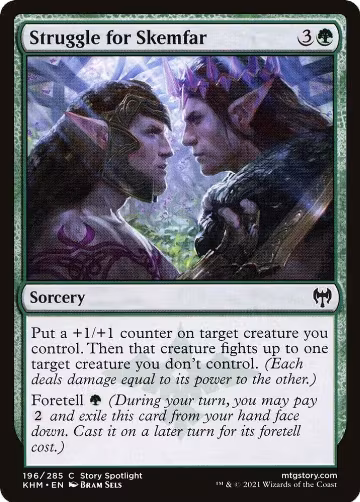 Struggle for Skemfar (196), Kaldheim — Magic card price