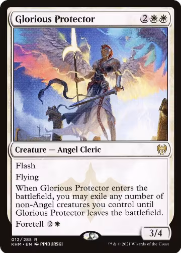 Glorious Protector (12), Kaldheim — Magic card price
