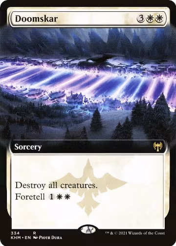 Doomskar (Extended Art) (334), Kaldheim — Magic card price