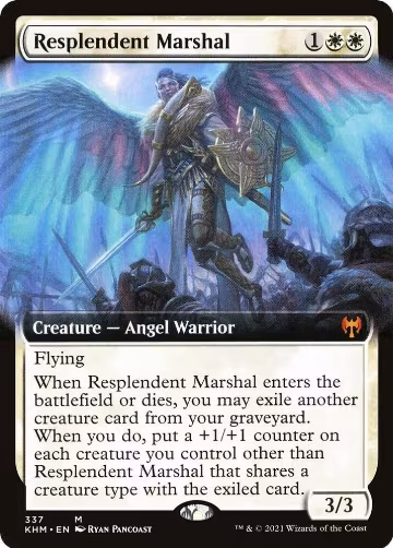 Resplendent Marshal (Extended Art) (337), Kaldheim — Magic card price