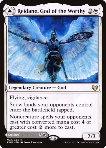 Reidane, God of the Worthy (21), Kaldheim — Magic card price